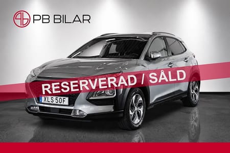 Hyundai Kona Hybrid DCT 141hk 1 Ägare CarPlay Backkamera BT