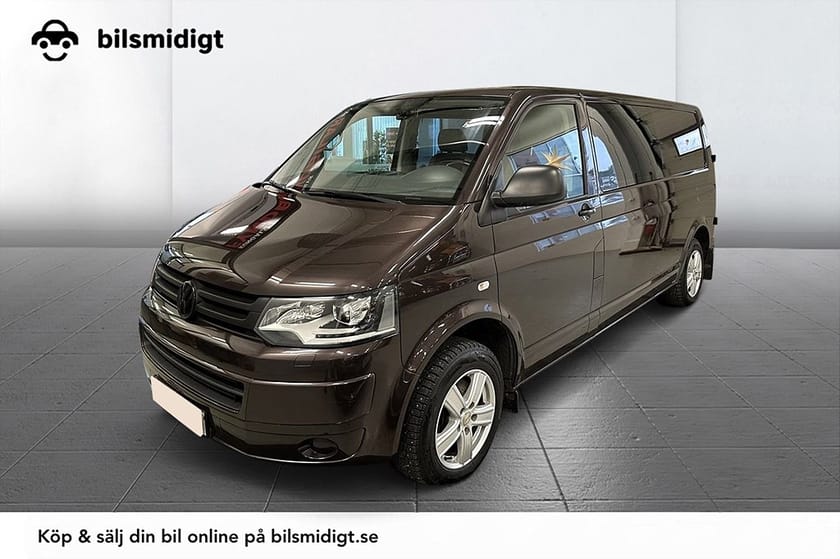 Bild 1 av Volkswagen Transporter Kombi T30 2.0 TDI Aut L2 5-sits Drag Värmare Komfortpkt 140hk