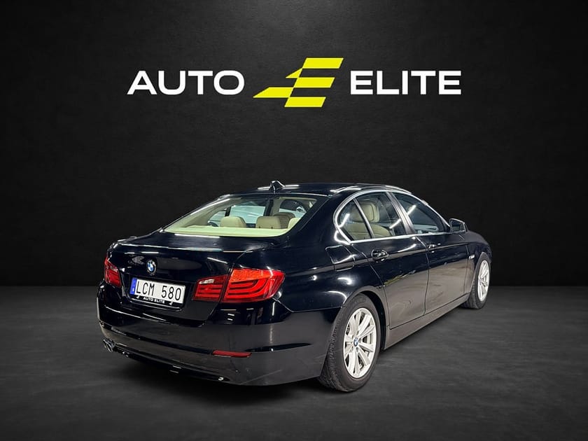 Bild 5 av BMW 520d Sedan SEDAN|STEPTRONIC|DRAGK|P-SENS|ELSTOL|990KR/MÅN