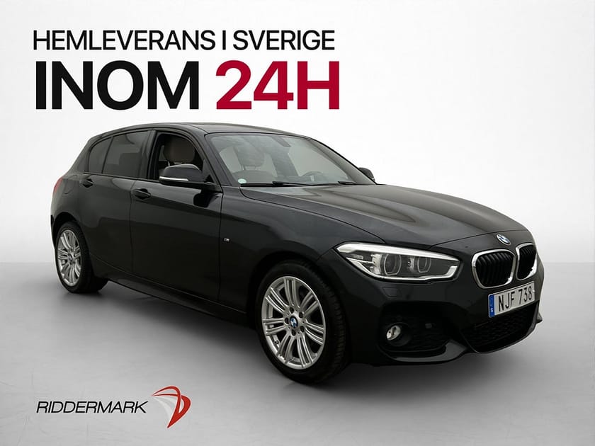 Bild 3 av BMW 120d xDrive 120 M Sport Taklucka Skinn P-Sensorer Två-Bruk
