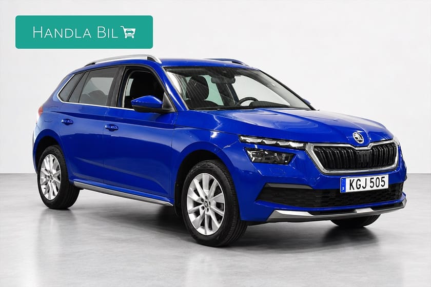 Bild 4 av Škoda Kamiq 1.0 TSI Adv EDT Drag AdaptivF Rattv Cockpit 110hk