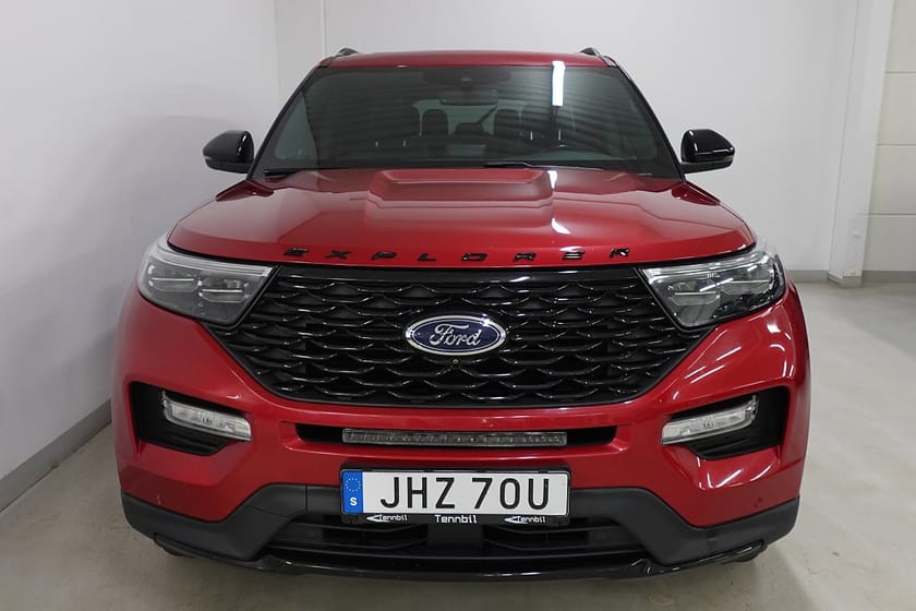 Bild 2 av Ford Explorer Plug-In Hybrid 7-Sits Hybri ST Massage 360° Pano B&O Drag MOMS