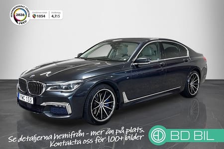 BMW 740d xDrive 740 M-SPORT B&W TAKLUCKA DRIVING ASSIST PLUS