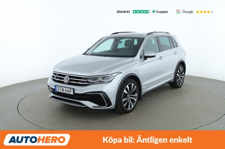 Volkswagen Tiguan eHybrid R-Line / Dragkrok, CarPlay, Pano