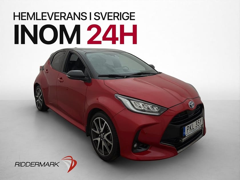 Bild 3 av Toyota Yaris Hybrid BiTone Kamera Rattvärme BLIS MOMS 116hk