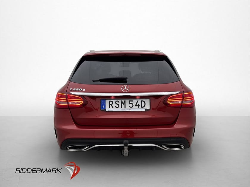 Bild 5 av Mercedes-Benz C 220 T d 194hk AMG B-Kamera Navi Dragkrok