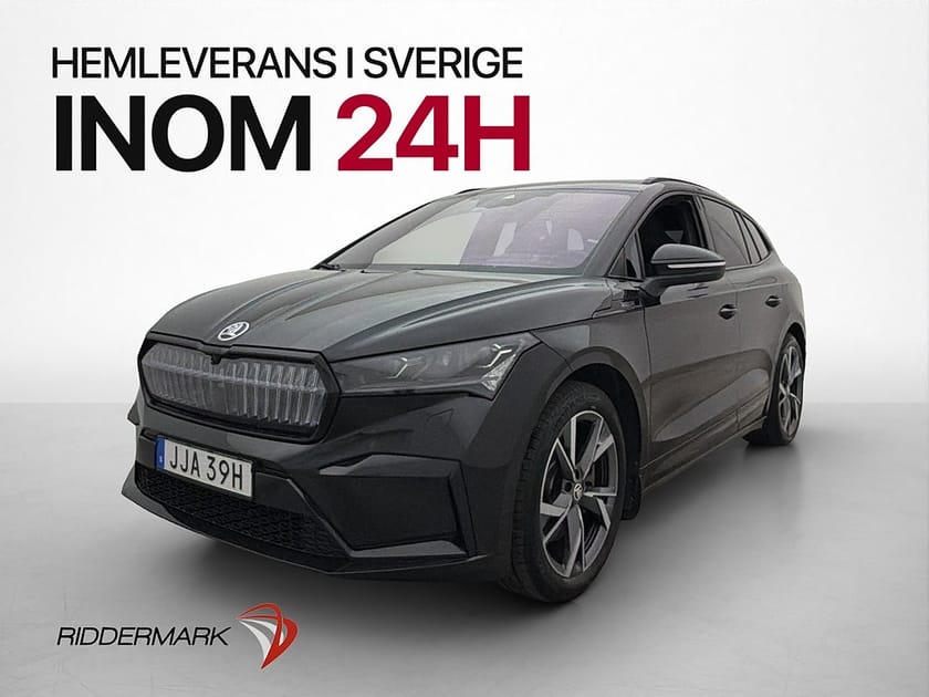 Bild 3 av Škoda Enyaq iV 80x Skoda Sportline Crystal HUD Canton Matrix Dragkrok