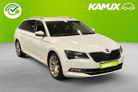 Škoda Superb Kombi 2.0 Style TDI DSG 150hk El stol med minne, Drag, Adp farthållare.