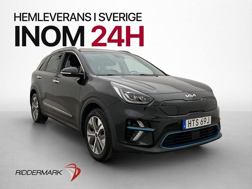 Bild 1 av Kia e-Niro 64 kWh 204hk MOMS Advance+ Läder Navi Kamera