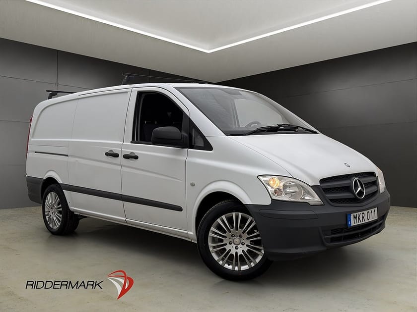 Bild 3 av Mercedes-Benz Vito 110 CDI 2.8t L2  Värmare Dragkrok 3-Sits Takräcke