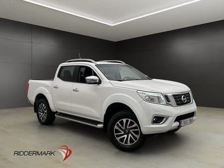 Nissan Navara Dubbelhytt Tekna 2.3dCi 4WD Drag 360° Taklucka Skinn Diff