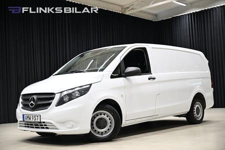 Mercedes-Benz Vito 116 CDI 2.8t 163HK Automat|Lång|Drag|Värmare|Kamkedja|EnÄgare