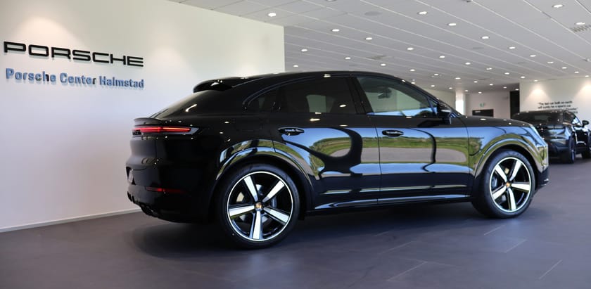 Bild 3 av Porsche Cayenne E-Hybrid Coupé Black Edition 470HK/VAT/ 1.99% RÄNTA