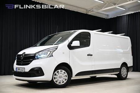 Renault Trafic Skåpbil 145HK L2 Automat|LED|Inredd|Drag|Värmare|GPS|Backkamera