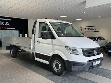 Volkswagen Crafter Chassi 35 2.0 TDI 177hk Långt Flak/Chassi 4,3m/Värmare/Automat
