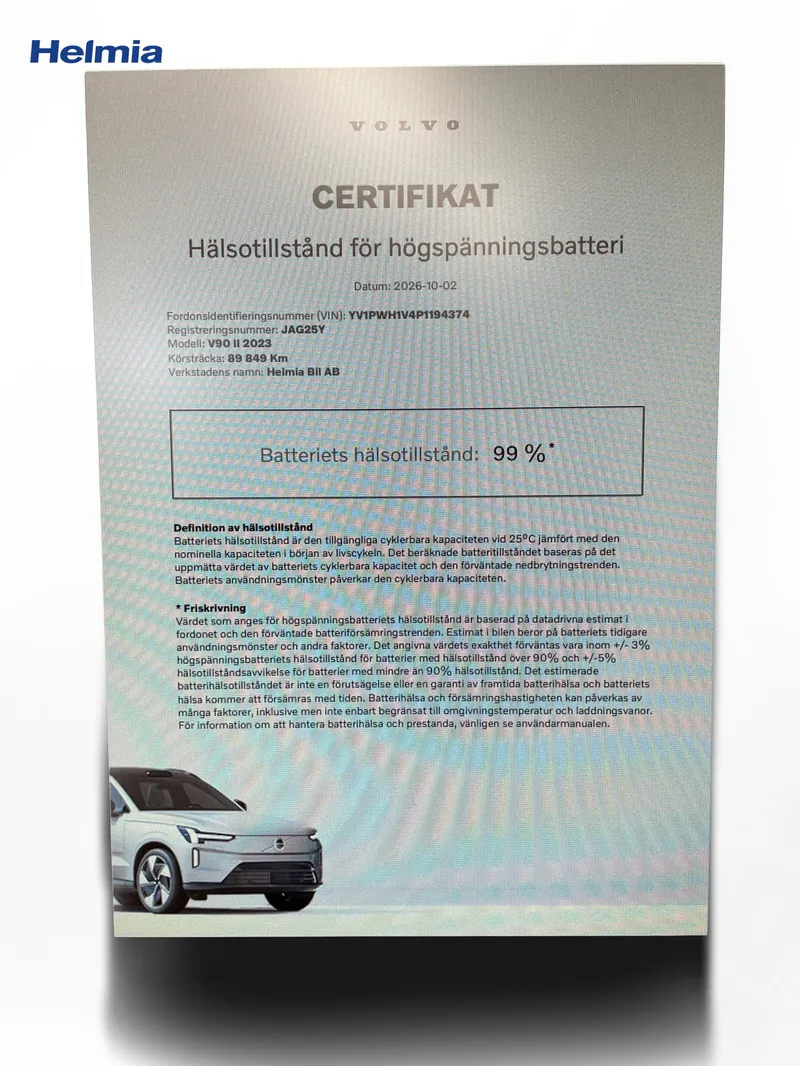 Bild 19 av 19 – Volvo V90 Recharge T6 Plus Dark