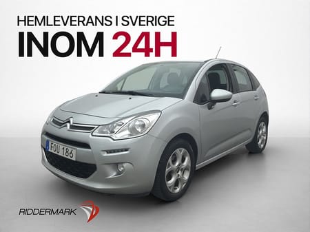 Citroën C3 1.2 PureTech 82hk 2 Brukare Sensorer Farthållare