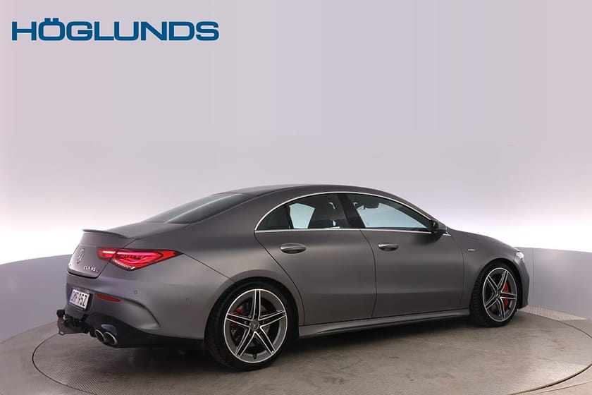Bild 3 av Mercedes-Benz AMG CLA 45 S 4MATIC+ 45S 4MATIC Coupé PREMIUM-PKT BURMESTER DRAG MOMS