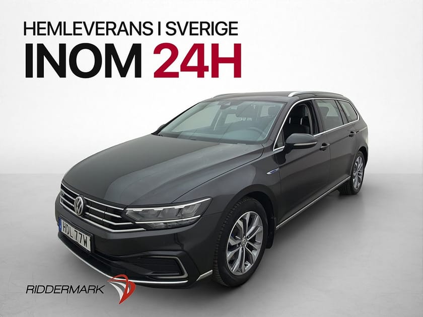 Bild 1 av Volkswagen Passat Sportscombi GTE 1.4 TSI 218hk P-Värm Kamera Navi Drag