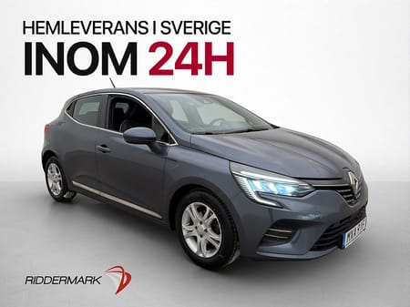 Renault Clio 1.0 TCe 91hk Intens Kamera CarPlay Farthållare