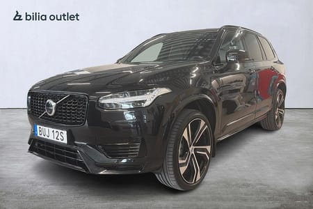 Volvo XC90 7-sits Recharge T8 AWD Ultimate Dark Edition Pano B&W