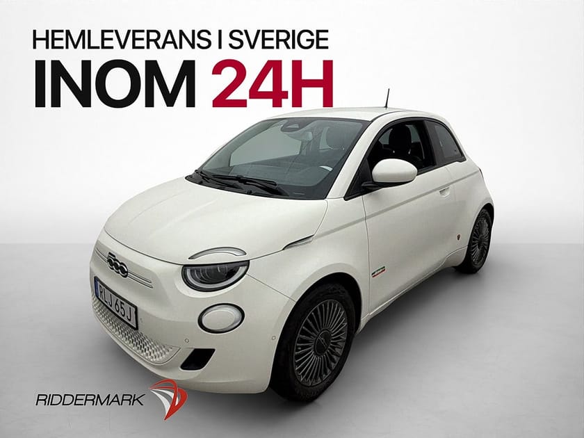 Bild 4 av Fiat 500e 42 kWh BEV ICON Navi Kamera Carplay Döda-vinkel