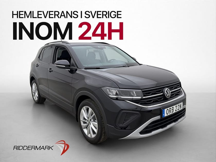 Bild 1 av Volkswagen T-Cross 1.0 TSI 95hk Kamera Sensorer Cockpit