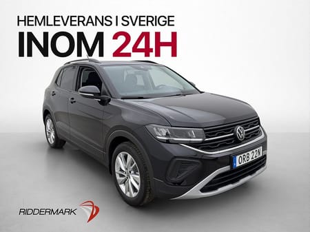 Volkswagen T-Cross 1.0 TSI 95hk Kamera Sensorer Cockpit