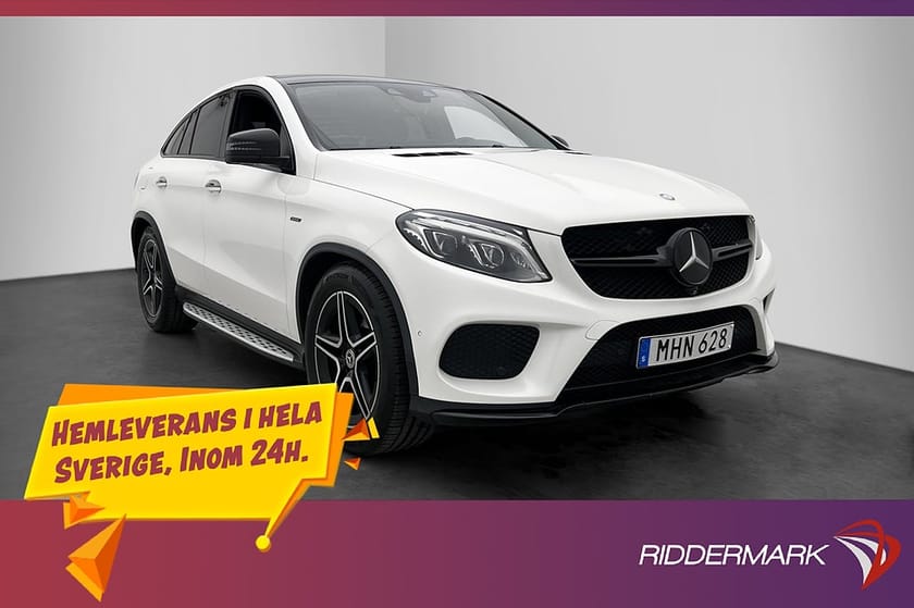 Bild 3 av Mercedes-Benz GLE 450 AMG 4MATIC Coupé Pano Värmare H/K Drag 360°