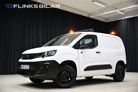 Peugeot Partner Utökad Last 4x4 130HK Inredning|Clayton|Drag|Värmare|EnÄgare|Moms