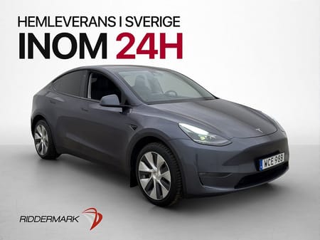 Tesla Model Y Long Range AWD AP Pano Dragkrok Svensksåld