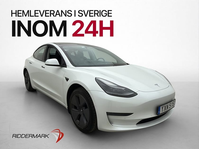 Bild 4 av Tesla Model 3 Long Range AWD Pano Dragkrok AP Svensksåld