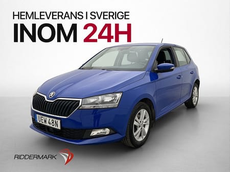 Škoda Fabia Skoda 1.0 TSI 95hk Style Farthållare Bluetooth