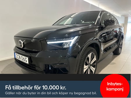Volvo C40 Recharge Single Motor Core Edition / Dragkrok / Backkamera / Navigation  / 10.000kr tillbehör /