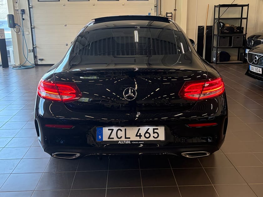 Bild 5 av Mercedes-Benz C 200 Coupé 7G-Tronic Plus AMG Pano Burmester Navi Kamera