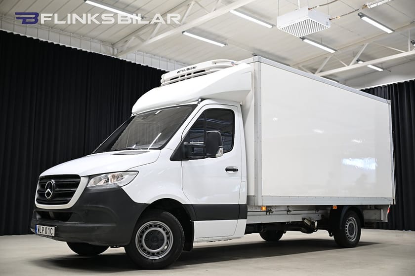 Bild 1 av Mercedes-Benz Sprinter 316 CDI Chassi Automat|Volymskåp|BG-Lyft|Kylbil|Sidodörr|Leasbar
