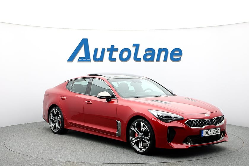 Bild 1 av Kia Stinger GT AWD 3.3 T-GDi AWD, Taklucka, HUD, 360°, H/K 366hk