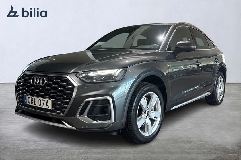 Bild 1 av Audi Q5 55 Sportback TFSI e quattro S LINE 367 HK