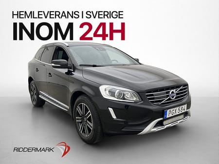 Volvo XC60 D4 AWD 190hk Summum Drag BLIS Navi Kamera Skinn