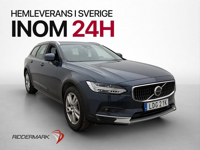 Bild 1 av Volvo V90 Cross Country B4 AWD D-Värmare B-Kamera Skinn Drag