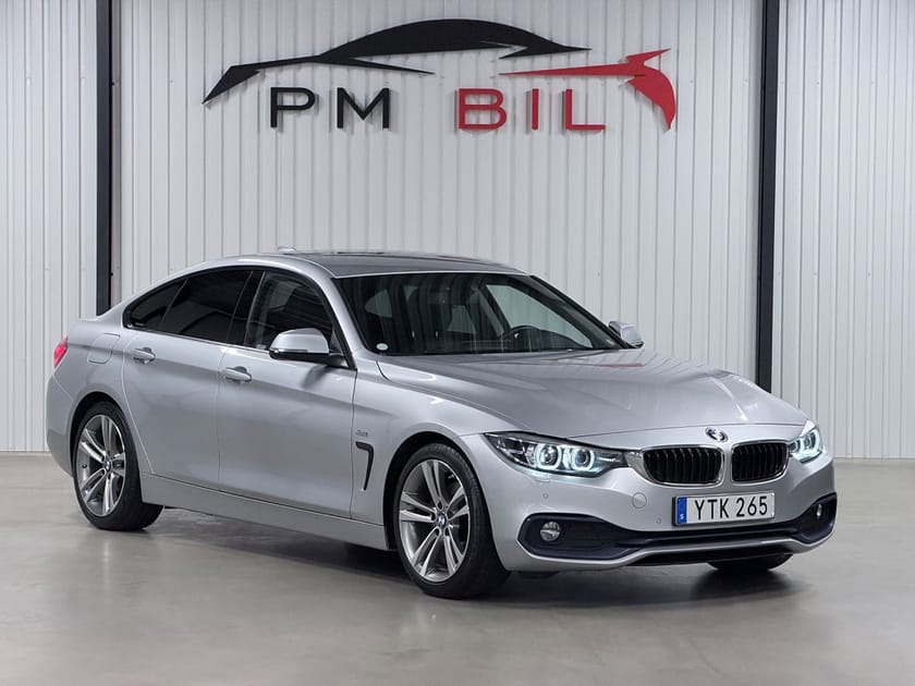 Bild 2 av BMW 420d Gran Coupé Sport-Line Skinn Drag Navi Cockpit S&V-Hjul