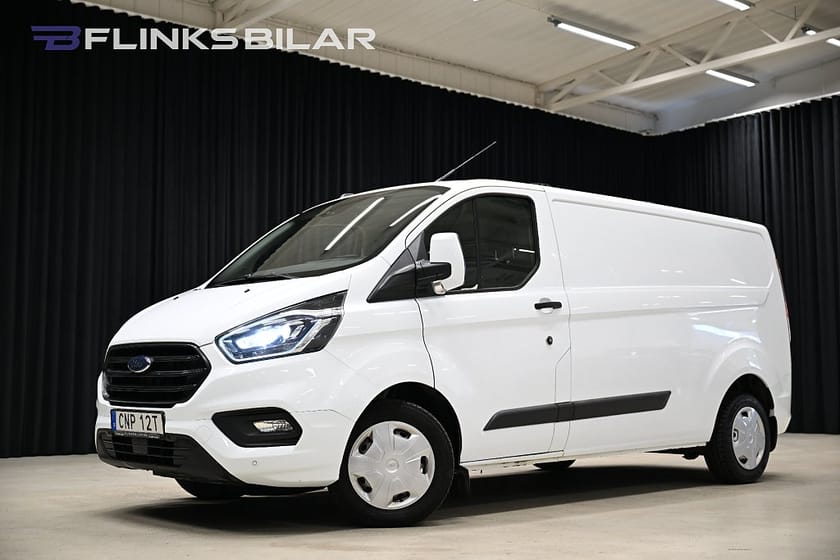 Bild 1 av Ford Transit Custom 300 130HK L2|Automat|Inredd|Drag|Värmare|Leasbar