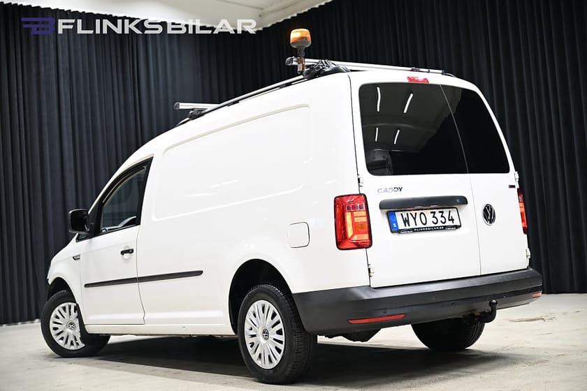 Bild 4 av Volkswagen Caddy Maxi Van TDI 4Motion 122HK Inredd|Drag|Värmare|EnÄgare|Leasbar