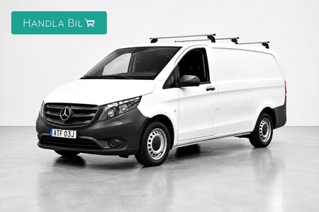 Mercedes-Benz Vito 110 CDI 2.8t L2 D-värm B-kam Inredd Navi Moms Dragkrok