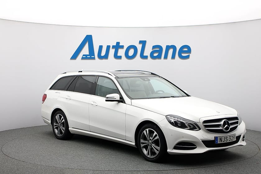 Bild 1 av Mercedes-Benz E 220 T BlueTEC 4MATIC 4M 7G Pano,H/K,Värmare,Kamera,Drag