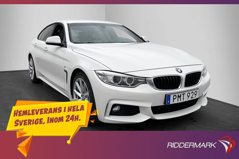 Bild 3 av BMW 420d Gran Coupé 420 D GC 190hk M-Sport Läder Keyless Dragkrok P-Sensorer