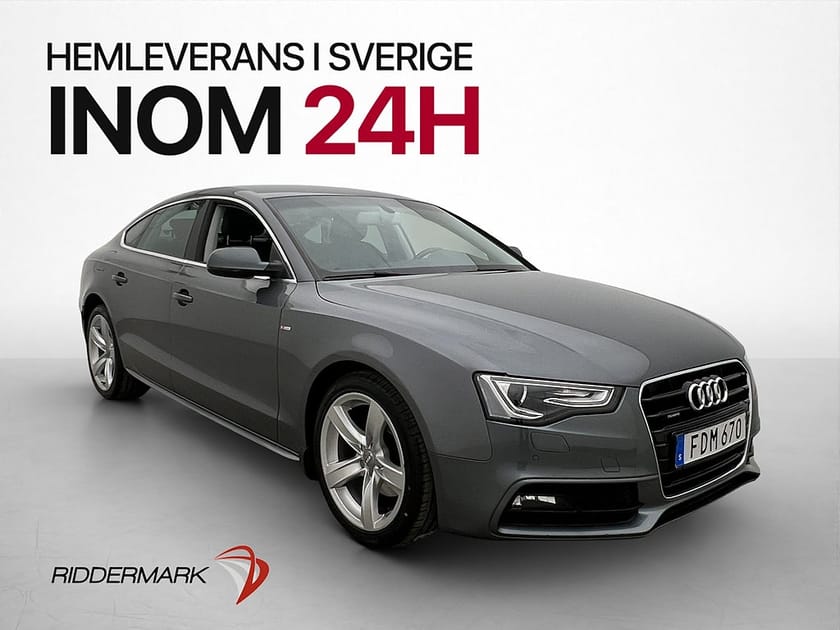 Bild 3 av Audi A5 Sportback TDI Q 190hk S-Line Värmare P-Sensorer