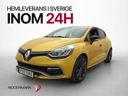 Renault Clio RS 1.6 200hk BASS Reflex Navi Halvskinn