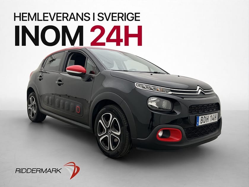 Bild 1 av Citroën C3 1.2 VTi Shine Kamera P Sensorer Carplay