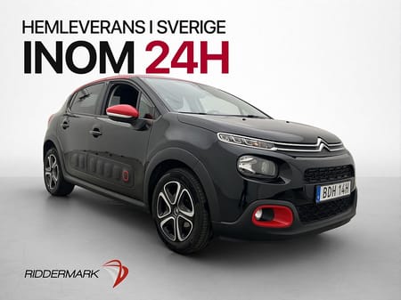 Citroën C3 1.2 VTi Shine Kamera P Sensorer Carplay